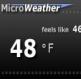 MicroWeather v1.02 מציג מזג האוויר